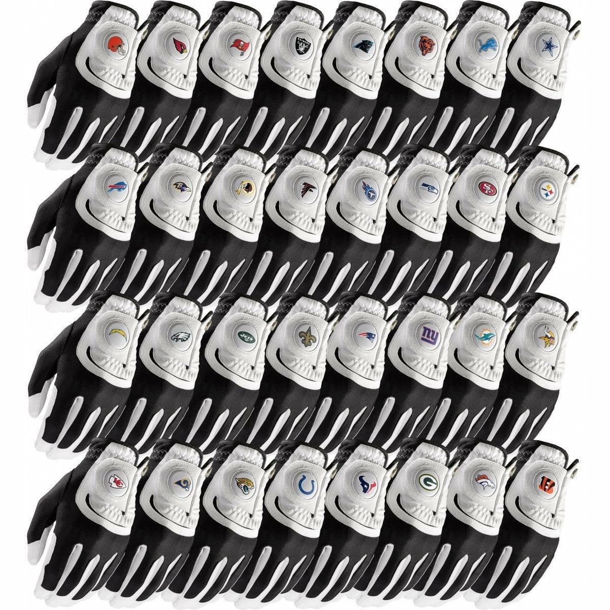 Wilson Golf NFL Fit All Men's Gloves 1 Wilson Golf NFL Fit All Men's Gloves