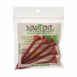 Proactive Martini 3 1/4" Original Golf Tees -Golf Accessories Shop 3.25 Red
