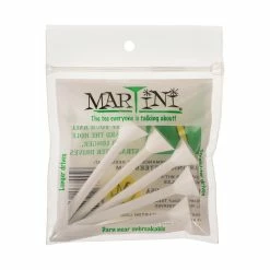 Proactive Martini 3 1/4" Original Golf Tees -Golf Accessories Shop 3.25 White