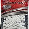 CaddiesShack ProActive Premium Sports Hardwood Golf Tees 3.25" 100 Count