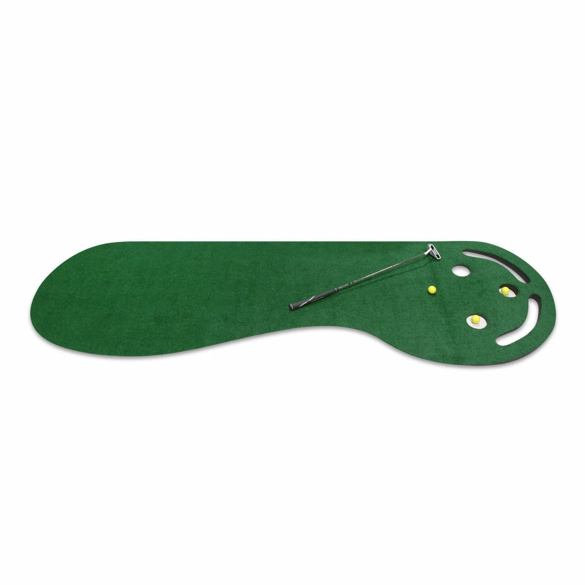 Hireko Intech Golf 3 Hole Portable Golf Putting Mat 1 Hireko Intech Golf 3 Hole Portable Golf Putting Mat