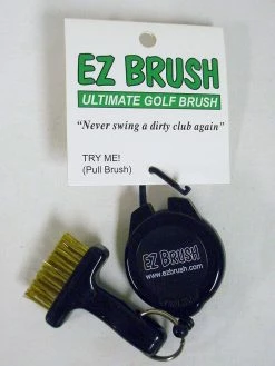 J&M EZ Brush - The Original Retractable Golf Brush
