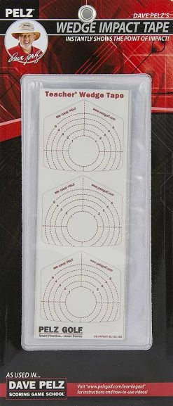 J&M Dave Pelz Wedge Impact Tape