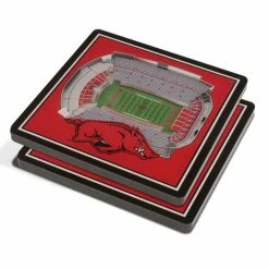You The Fan! Stadium View Collegiate 3D Coasters