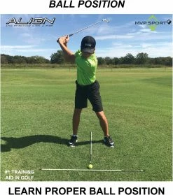 Proactive MVP Sport Golf Alignment Sticks 2-Pack -Golf Accessories Shop AlignmentRods Red 5