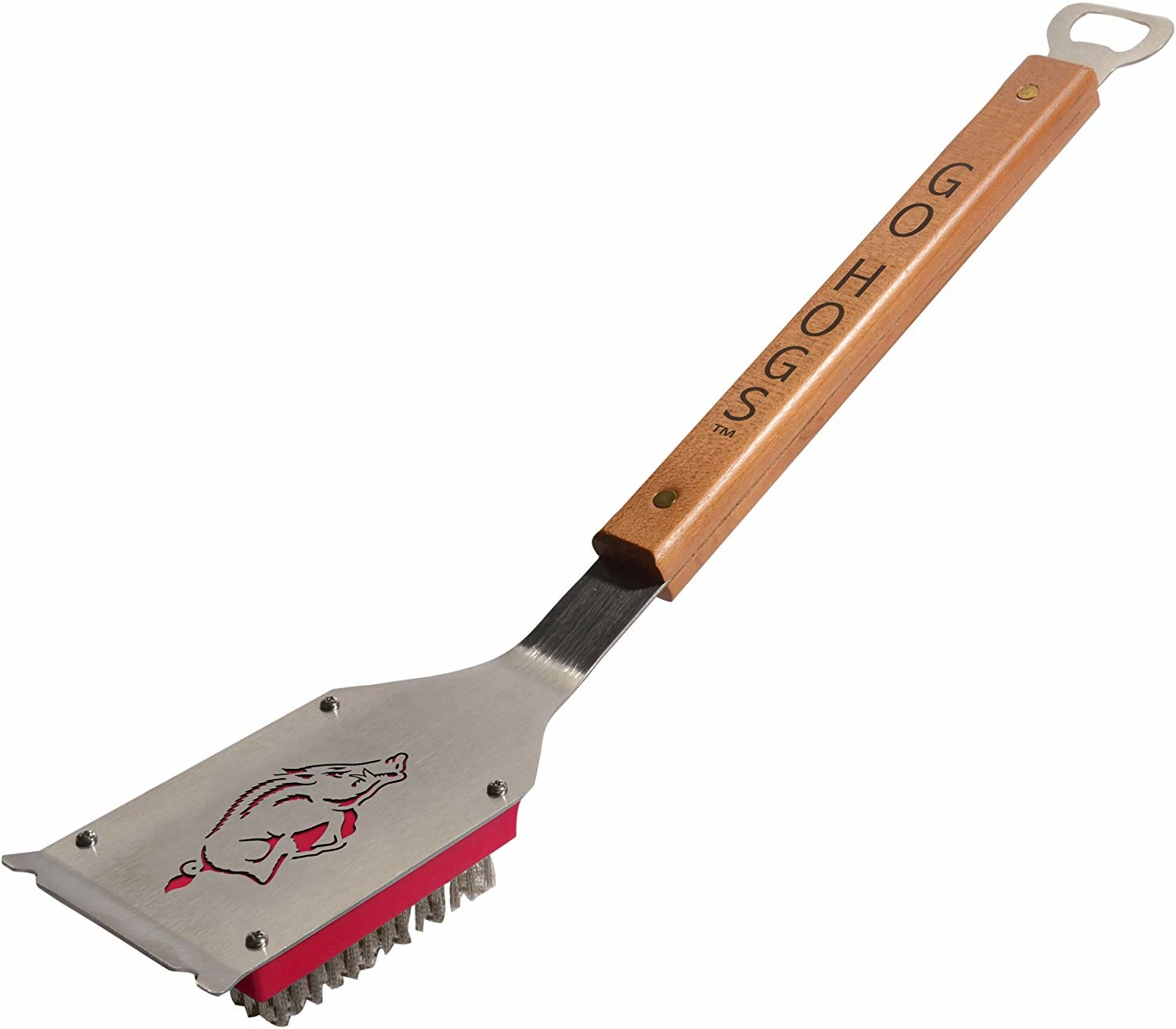 You The Fan Sportula Grill Brush - NCAA 1 You The Fan Sportula Grill Brush - NCAA