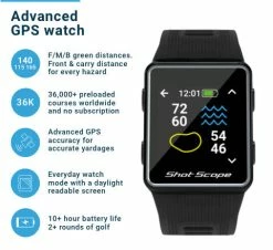Shot Scope Golf G3 GPS Watch 49 Shot Scope Golf G3 GPS Watch -Golf Accessories Shop Black G3 Product 480x441 Desktop 3