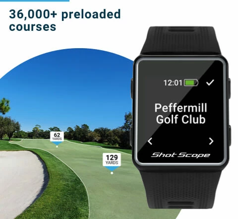 Shot Scope Golf V3 GPS Performance Tracking Watch 16 Shot Scope Golf V3 GPS Performance Tracking Watch - Image 16