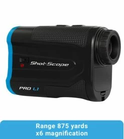 Shot Scope Golf Pro L1 Laser Rangefinder -Golf Accessories Shop Blue 243x275 Mobile 4
