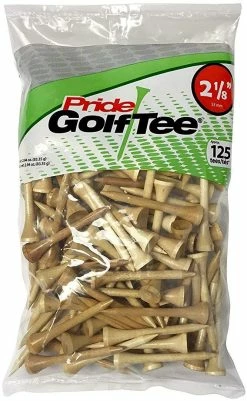 CaddiesShack Pride Sports Wood Golf Tees - 2.125"