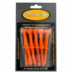 CaddiesShack Consistent Tee Golf Tees 10 Pack - 3.25"