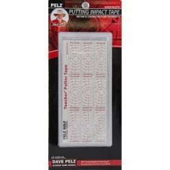 J&M Dave Pelz - Putting Impact Tape -Golf Accessories Shop DP4015 DP Putting Impact Tape Package 2015 07 09vertical5x5