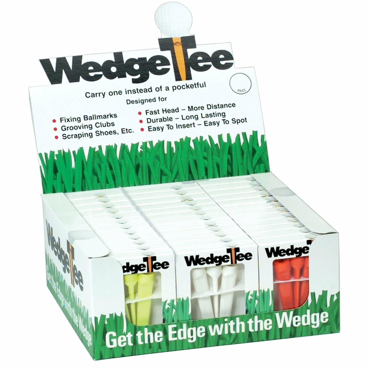 J And M Wedge Tees Golf Tee, Divot Repair & Groove Cleaner Combo 1 J And M Wedge Tees Golf Tee, Divot Repair & Groove Cleaner Combo