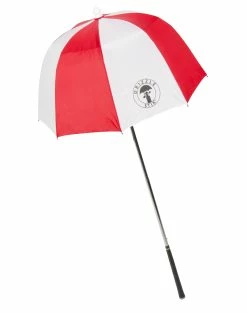 J&M Drizzle Stik Flex Golf Bag Umbrellas -Golf Accessories Shop Drizzle Stik Flex Red
