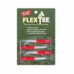 Hireko FlexTee Flexible Golf Tees (4 Pack)