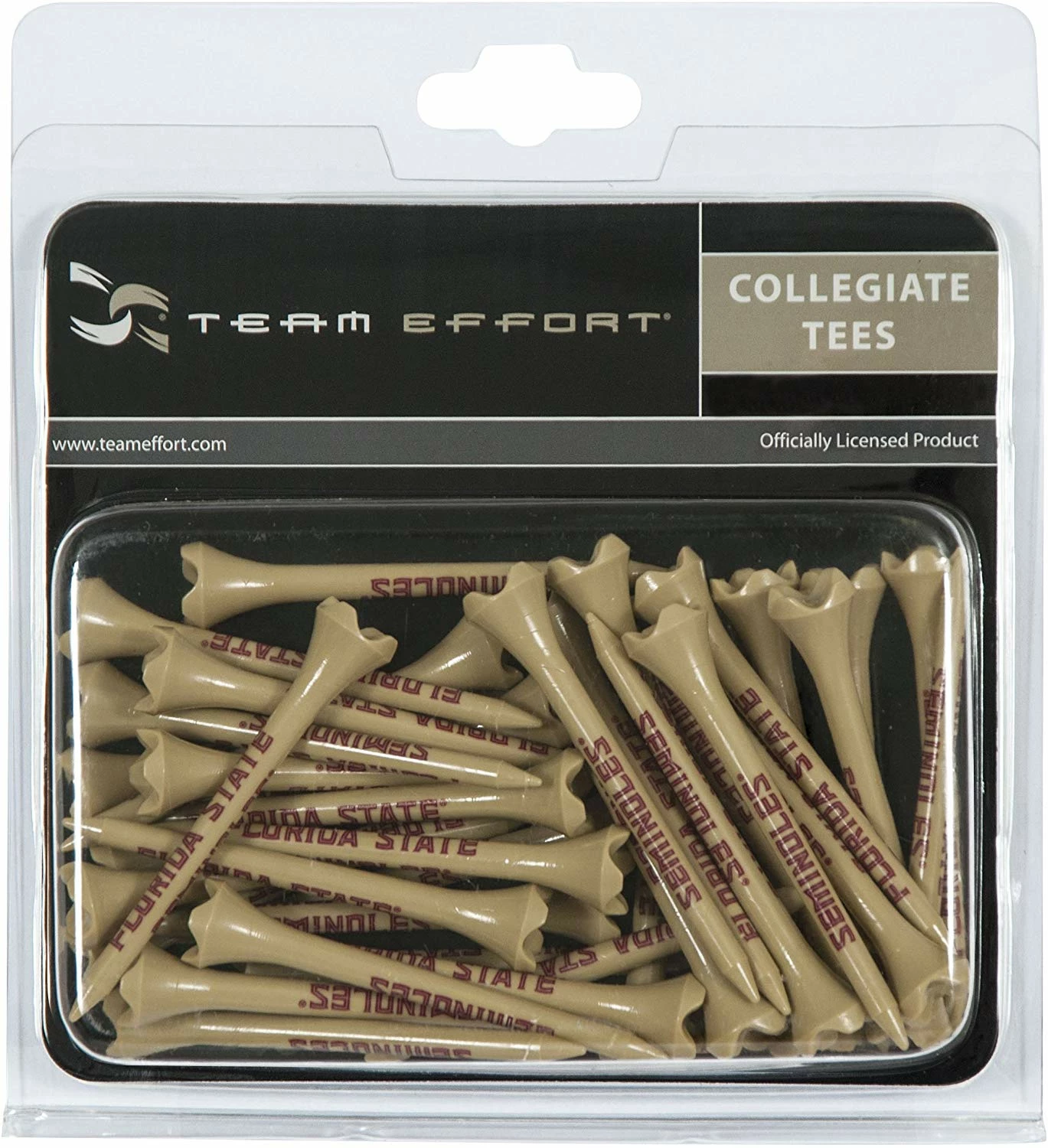 WinCraft Team Effort Collegiate Golf Tees 40 Pack 6 WinCraft Team Effort Collegiate Golf Tees 40 Pack - Image 6