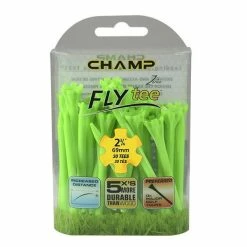 CaddiesShack Champ Fly Tees 2.75" Plastic Golf Tees -Golf Accessories Shop Flytee 234 30 GreenPlain 92526 600px 1800x1800 21686f15 98bf 4352 a61f 8ff8d2c91028