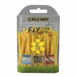 CaddiesShack Champ Fly Tees 2.75" Plastic Golf Tees -Golf Accessories Shop Flytee 234 30 YellowPlain 92522 600px 1800x1800 3d7fc253 d67a 4197 968d 508e277699d8