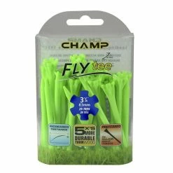 CaddiesShack Champ Fly Tees 3.25" Plastic Golf Tees -Golf Accessories Shop Flytee 314 25 GreenPlain 92546 600px 1800x1800 96655fbd 4635 4352 985f e9de6366ad32