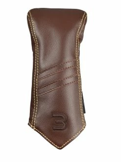 Sun Mountain Golf Leather Head Covers -Golf Accessories Shop G823724Brown KhakiStripe3