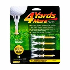 J&M 4 Yards More Golf Tees -Golf Accessories Shop Greenkeepers 4 Yards More Yellow 4fa6c588 890c 4f2d 84b0 dbbea5962dbb