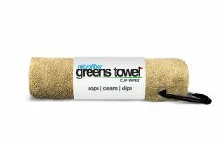 Golf Max Clip Wipes Microfiber Golf Greens Towel -Golf Accessories Shop Greens Towels Desert Sand
