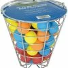 CaddiesShack Intech Range Bucket With 48 Multi-Color Foam Golf Balls