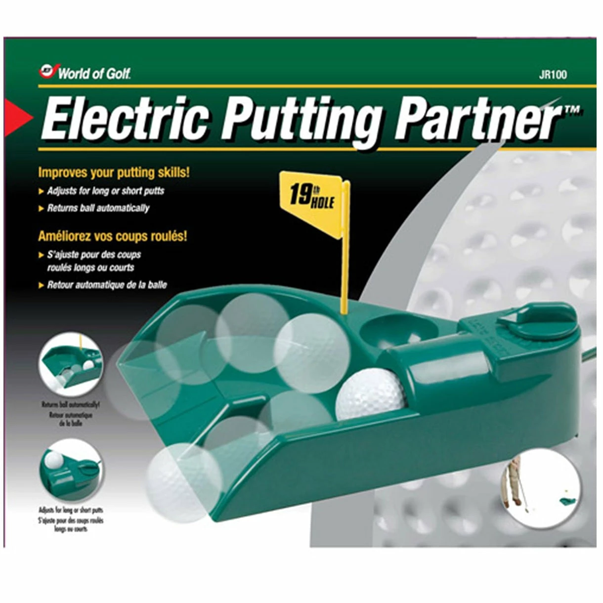 J&M Electronic Putting Partner - World Of Golf 1 J&M Electronic Putting Partner - World Of Golf