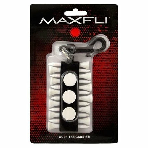 Golf Works Maxfli Golf Tee Carrier 1 Golf Works Maxfli Golf Tee Carrier