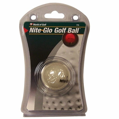 CaddiesShack Nite-Glo Glowing Night Time Golf Ball 1 CaddiesShack Nite-Glo Glowing Night Time Golf Ball