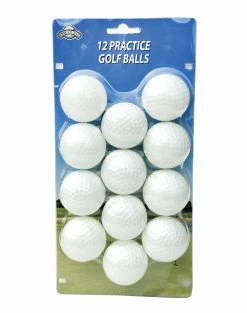 J&M OnCourse Golf Solid Platic Practice Golf Balls