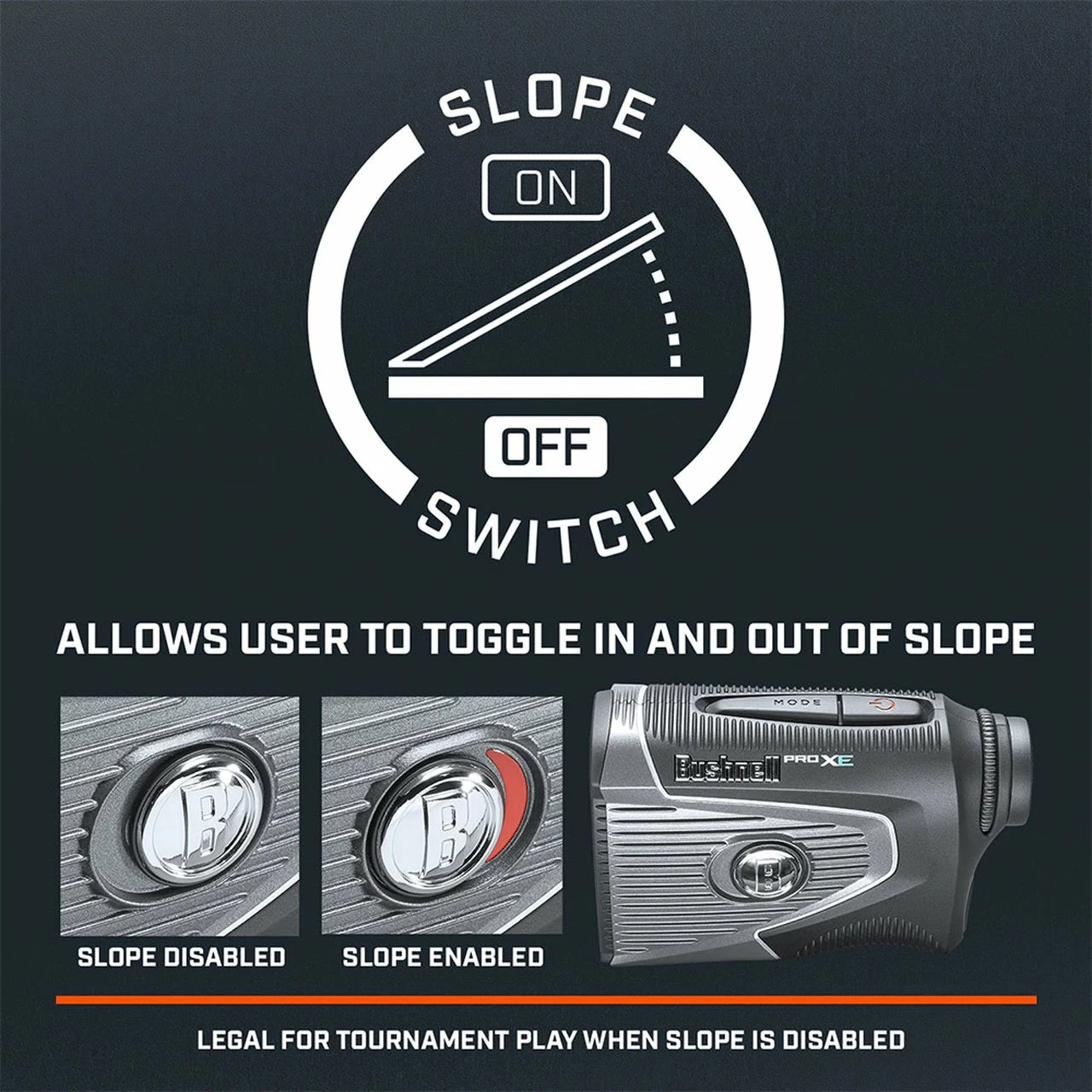 Bushnell Golf PRO XE Laser Rangefinder 4 Bushnell Golf PRO XE Laser Rangefinder - Image 4