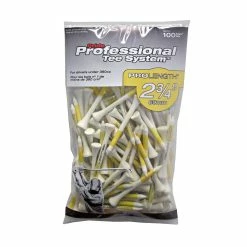 J And M Pride Professional Tee System ProLength Golf Tees 27 J And M Pride Professional Tee System ProLength Golf Tees -Golf Accessories Shop PTS ProLength Yellow 100