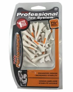 J&M Pride Performance Plastic PTS Golf Tees -Golf Accessories Shop Pride Performance PTS 112 White 30ct 87887
