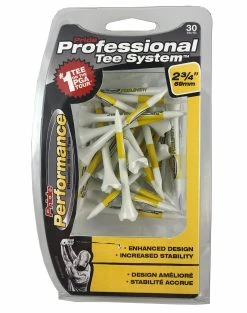 J&M Pride Performance Plastic PTS Golf Tees -Golf Accessories Shop Pride Performance PTS 234 White 30ct 87888