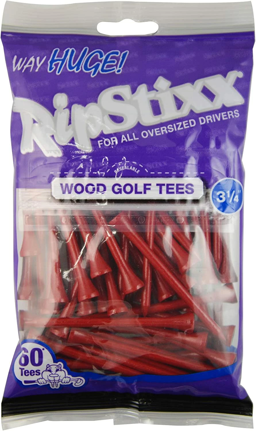 CaddiesShack RIPStixx Golf Tees - 3.25" 5 CaddiesShack RIPStixx Golf Tees - 3.25" - Image 5