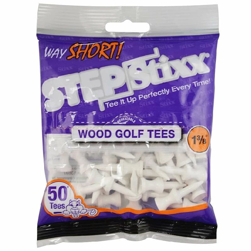 CaddiesShack STEPStixx Golf Tees - 1.375" 1 CaddiesShack STEPStixx Golf Tees - 1.375"