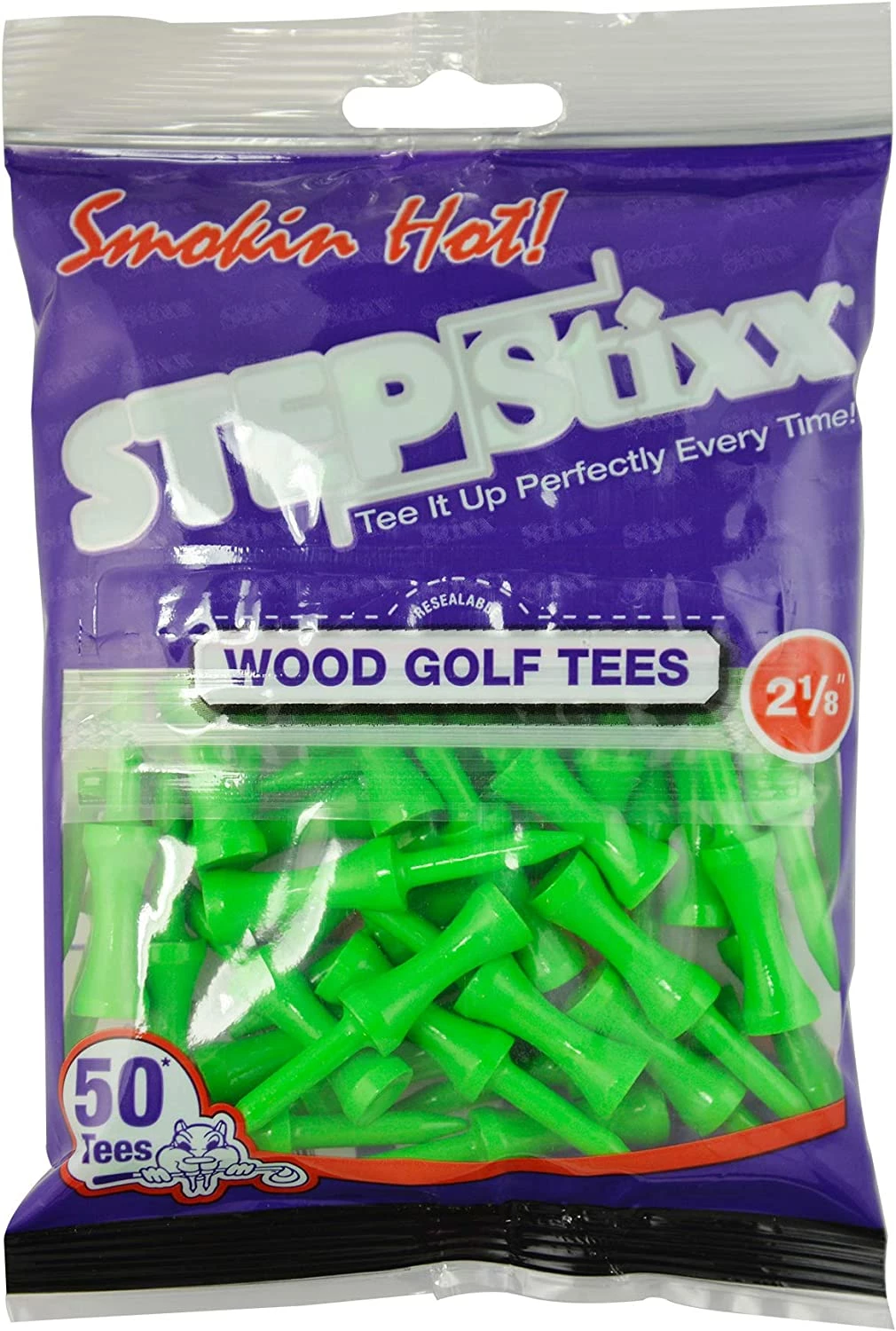 CaddiesShack STEPStixx Golf Tees - 2.125" 3 CaddiesShack STEPStixx Golf Tees - 2.125" - Image 3