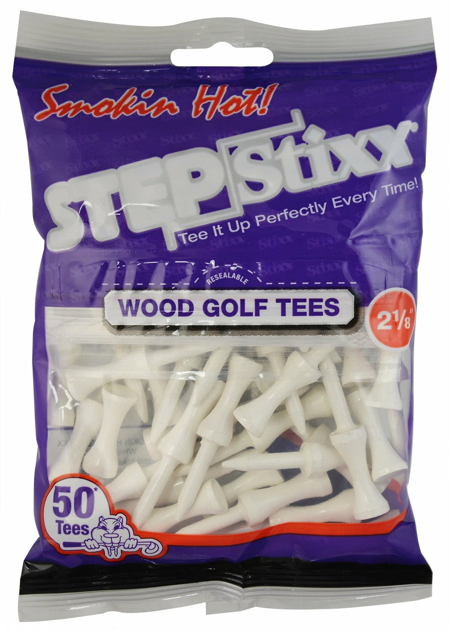 CaddiesShack STEPStixx Golf Tees - 2.125" 2 CaddiesShack STEPStixx Golf Tees - 2.125" - Image 2