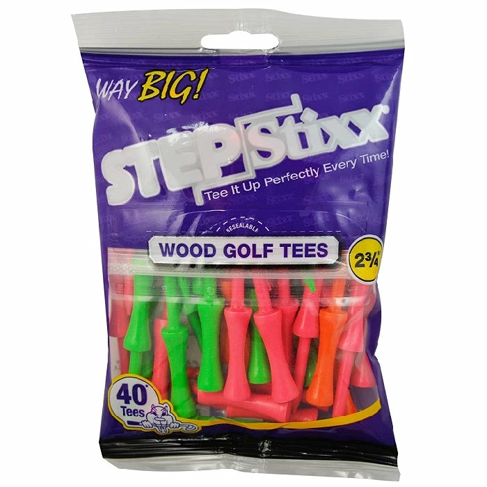 CaddiesShack STEPStixx Golf Tees - 2.75" 1 CaddiesShack STEPStixx Golf Tees - 2.75"