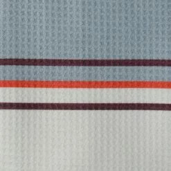 Sun Mountain Sonnenalp Mid-Stripe Golf Towel -Golf Accessories Shop Sonnenalp TOWELWHITECADETBRICKcopy