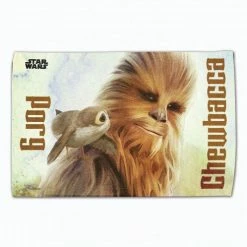 Hornung's Star Wars Fan Towels 16" X 25" -Golf Accessories Shop Star Wars Fan towel 16x25 Chewbacca Porg