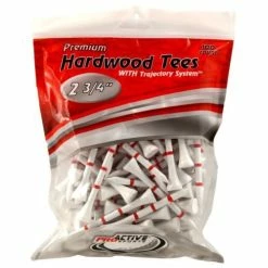 ProActive Sports Premium Hardwood Trajectory System Golf Tees -Golf Accessories Shop TE234TS100