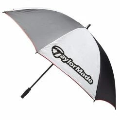 Hireko TaylorMade 60" Single Canopy Umbrella - White & Black