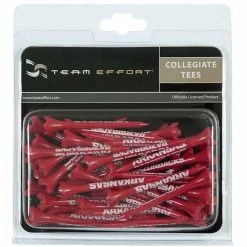 WinCraft Team Effort Collegiate Golf Tees 40 Pack