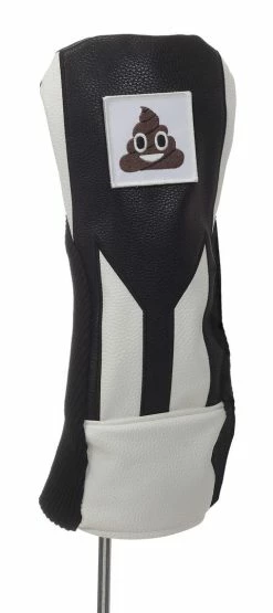 Creative Covers Vintage Performance Headcover - Black (Emoji Pack) -Golf Accessories Shop Vintage turd 480x1088 5e88b87b 4ec1 45eb a5bb 4287275304a1