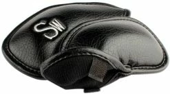 HNM Golf Volf Golf Black Synthetic Leather Iron Covers Set 9 HNM Golf Volf Golf Black Synthetic Leather Iron Covers Set -Golf Accessories Shop VolfGolfHeadcover BlackLeatherIrons3