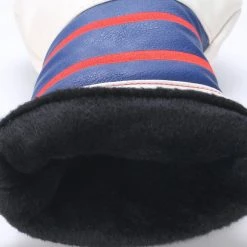 HNM Golf Volf Golf Red White Blue Leather Spider Headcovers -Golf Accessories Shop VolfGolfHeadcovers SpiderWoodsSets4