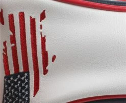 HNM Golf Volf Golf Red White Blue Leather USA Headcovers -Golf Accessories Shop VolfGolfHeadcovers USADriver4