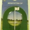 J&M Wedge Putting Cup Putting Training Aid - On Course